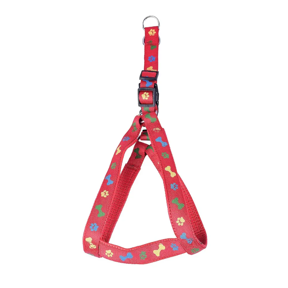 Printed Nylon Harness with Leash