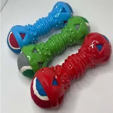 Imported TPR Dumble with Removeable Ball Toy