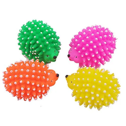 Imported Squeaky Vinyl Toy Porcupine