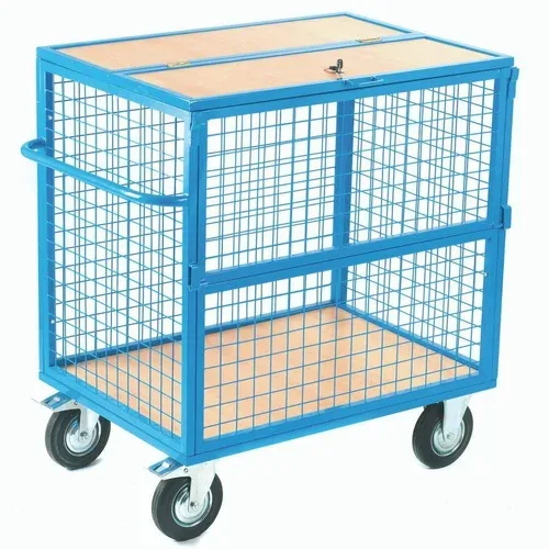 MS Wire Cage with Wheels