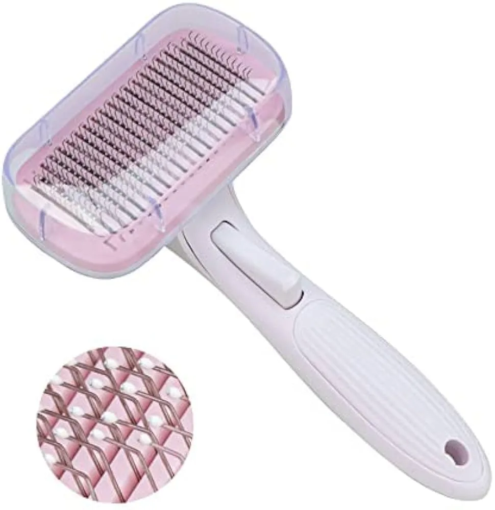Imported Pet Hair Slicker Brush with Soft Handle