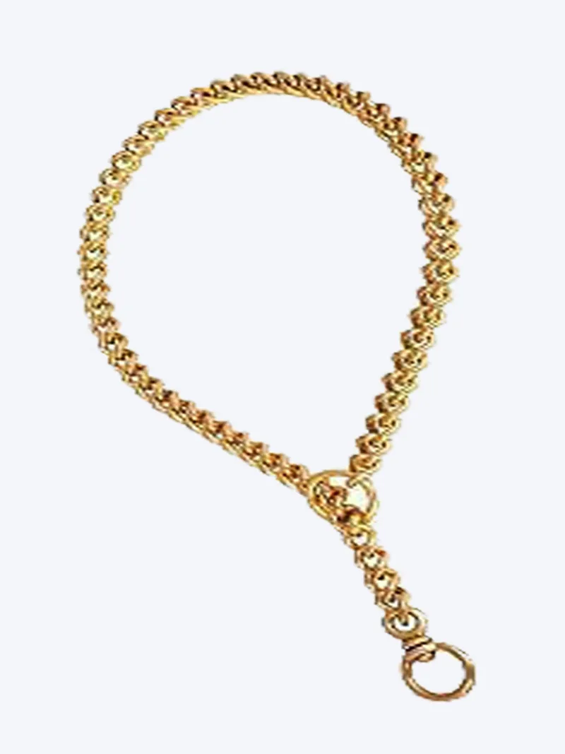 Grinded Brass Chock Chain