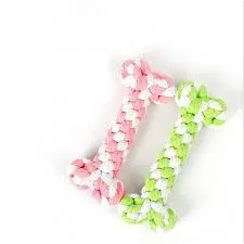 Polyester-Cotton Rope Bone Toy