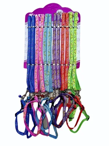 Imported Nylon Collar Leash Set for Puppy/Cat