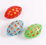 Imported TPR Squeaky Rugby Toy
