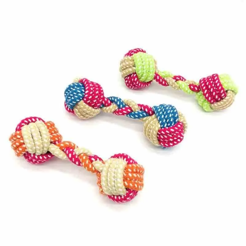 Polyester-Cotton Rope Dumble Toy