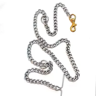 Grinded Chain with Brass Hook