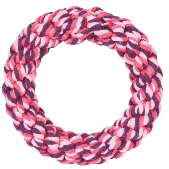 Polyester-Cotton Rope Ring Toy