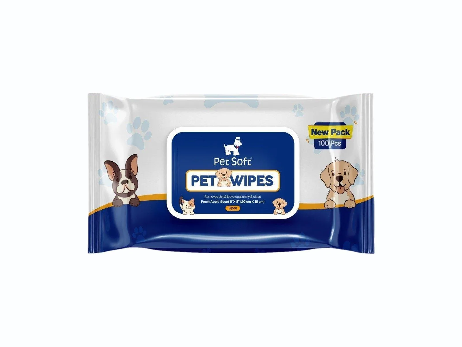 Imported Pet Wipes 100 Sheets Pack