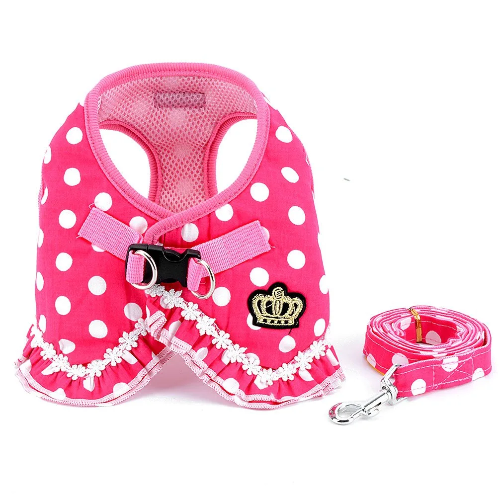 Imported Cat Harness with Leash Printed